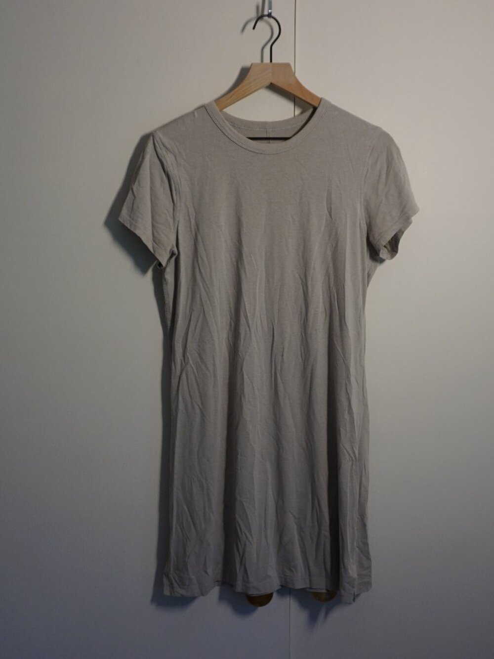 Lululemon Classic-Fit Cotton-Blend T-Shirt Dress in Raw Linen